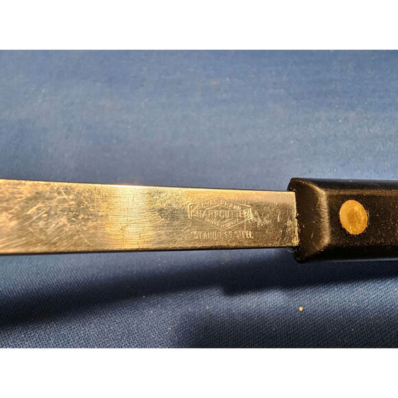 Vintage Royal Brand Sharpcutter Stainless Steel Soup Ladle w/Plastic Handle - Picture 2 of 9